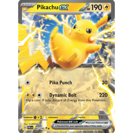 Pikachu ex (063/193) [Scarlet & Violet: Paldea Evolved]