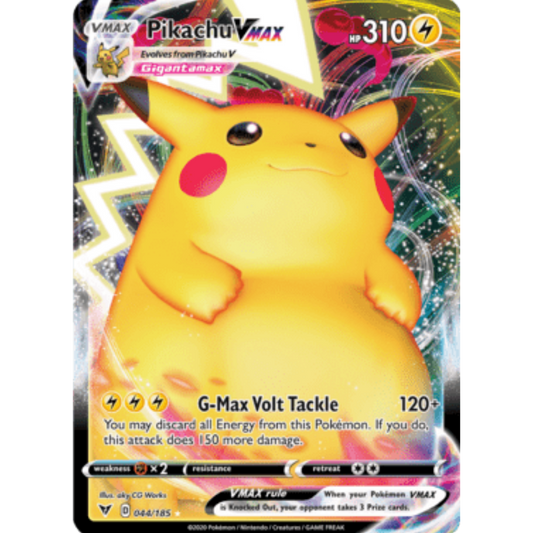 Pikachu VMAX (044/185) [Sword & Shield: Vivid Voltage]