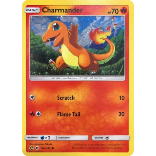 Charmander 18a/147  - Holofoil Alternate Art Promos - Promo