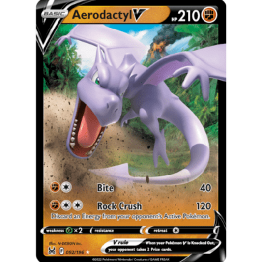 Aerodactyl V (092/196) [Sword & Shield: Lost Origin]