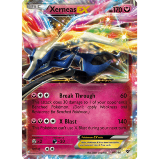 Xerneas EX 097/146  - Holofoil XY Base Set - Ultra Rare