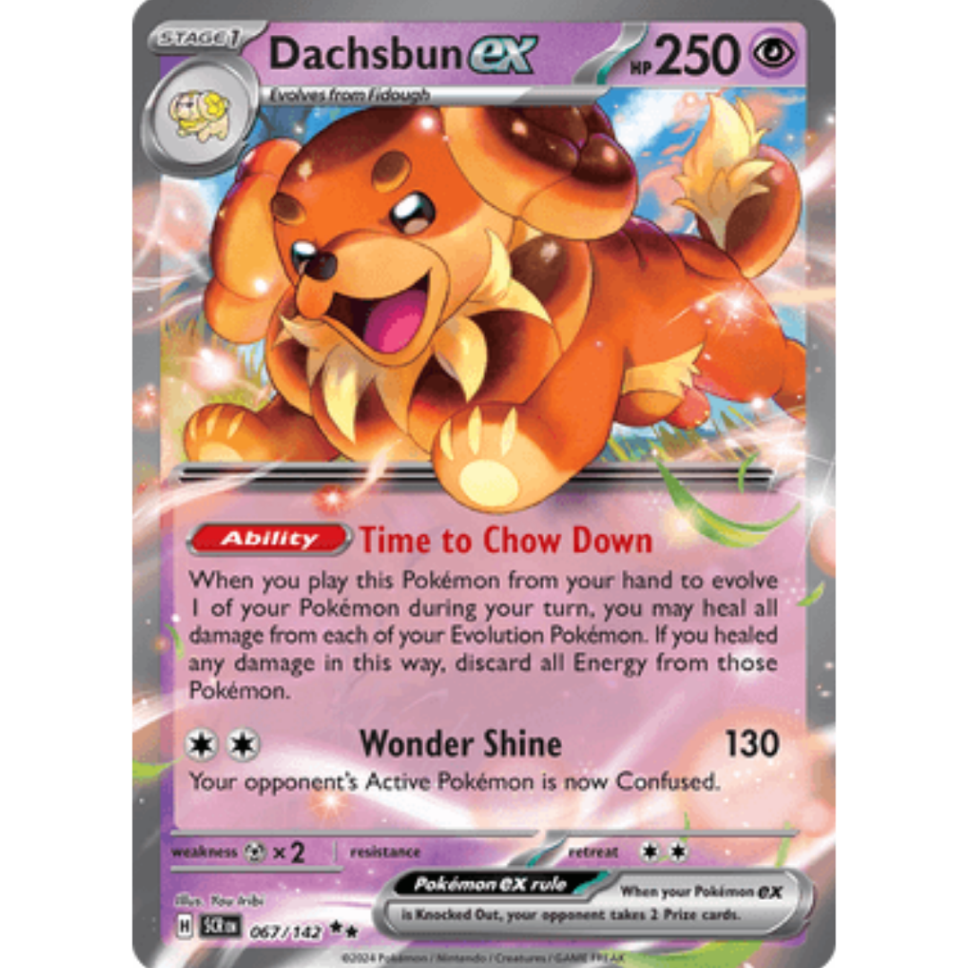 Dachsbun ex 067/142  - Holofoil SV07 Stellar Crown - Double Rare