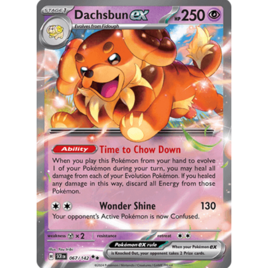 Dachsbun ex 067/142  - Holofoil SV07 Stellar Crown - Double Rare