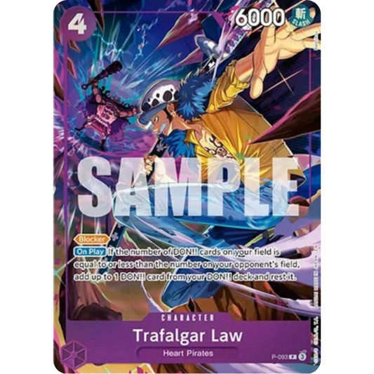 Trafalgar Law (Illustration Box Vol.6) (P-093) - One Piece Promotion Cards Foil