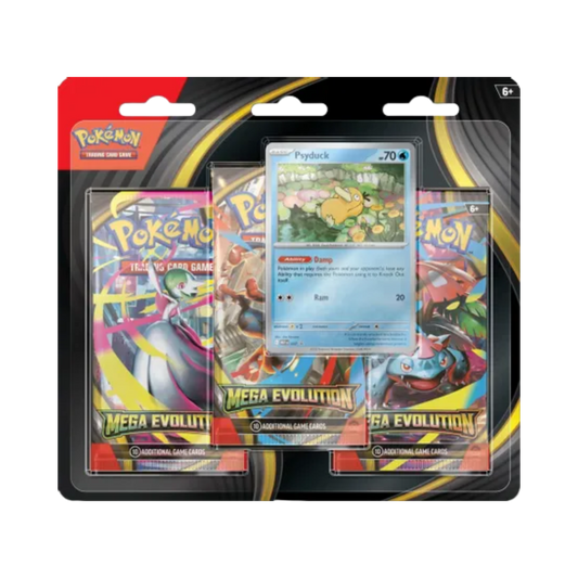 Mega Evolution 3 Pack Blister [Psyduck]