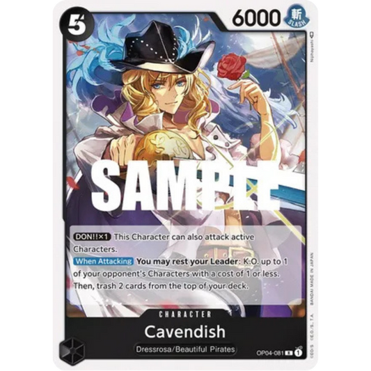 Cavendish (OP04-081) - Kingdoms of Intrigue Foil