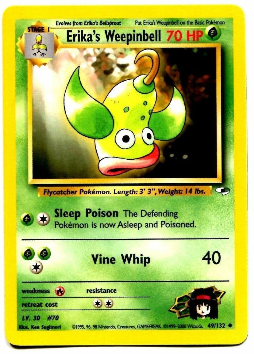 Erika's Weepinbell (49) 049  - Unlimited Gym Heroes - Uncommon