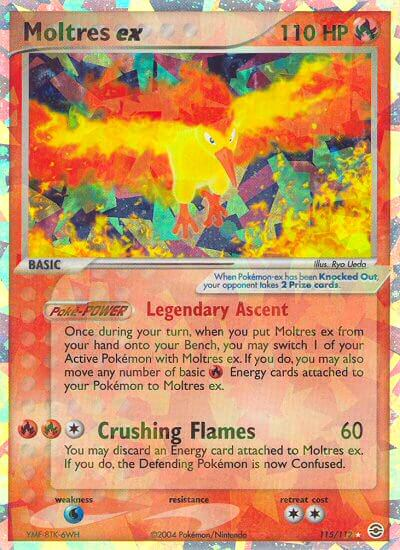 Moltres ex  - Holofoil FireRed & LeafGreen - Secret Rare