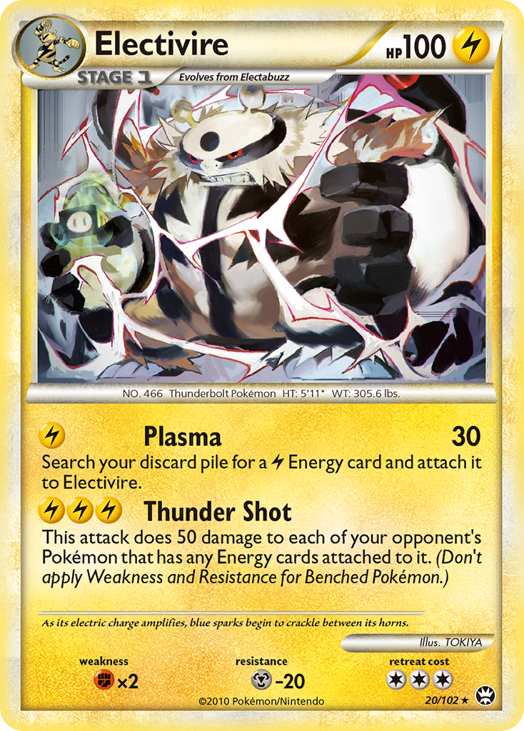 Electivire  Triumphant - Rare