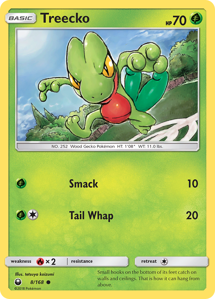 Treecko (8) 008  SM  Celestial Storm - Common