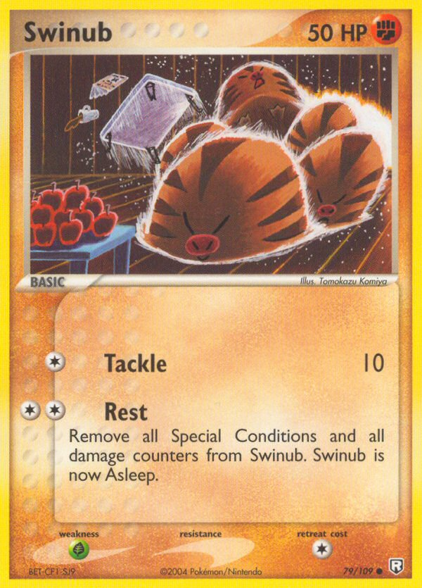 Swinub 079  Team Rocket Returns - Common