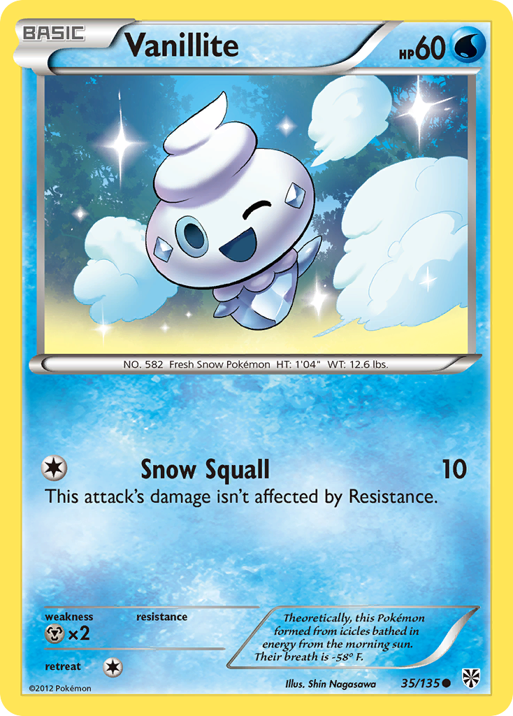Vanillite  Plasma Storm - Common