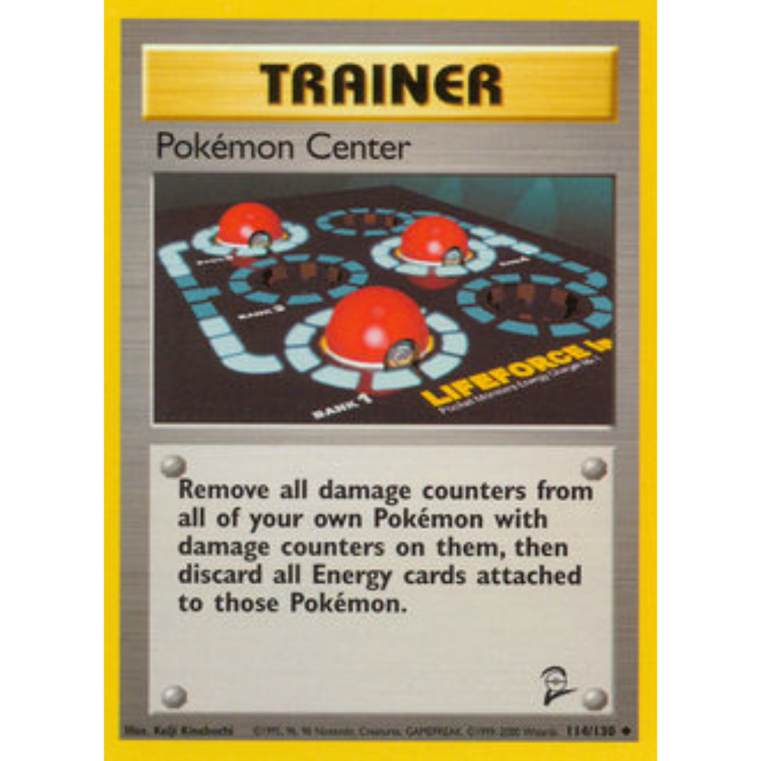 Pokemon Center 114  Base Set 2 - Uncommon