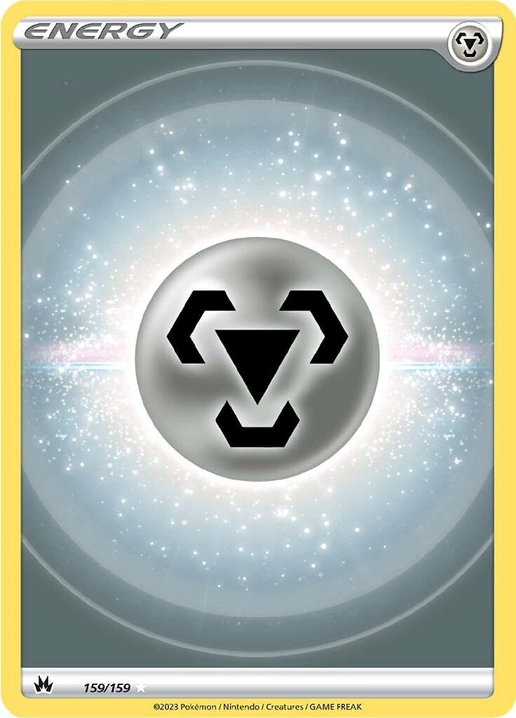 Metal Energy (Texture Full Art) 159  - Holofoil SWSH Crown Zenith - Ultra Rare