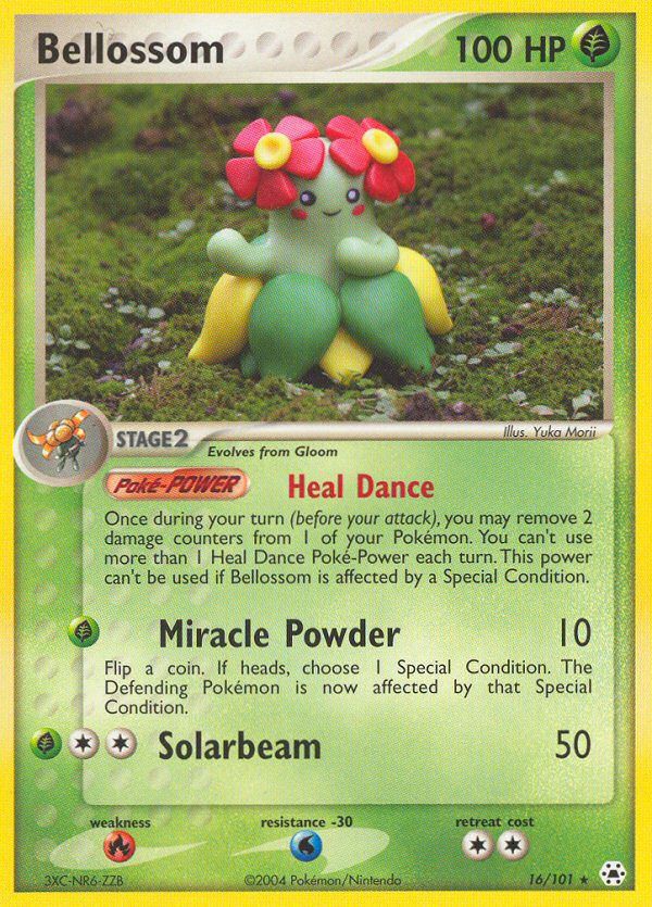 Bellossom 016  Hidden Legends - Rare