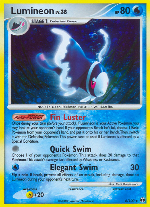 Lumineon  - Holofoil Stormfront - Holo Rare