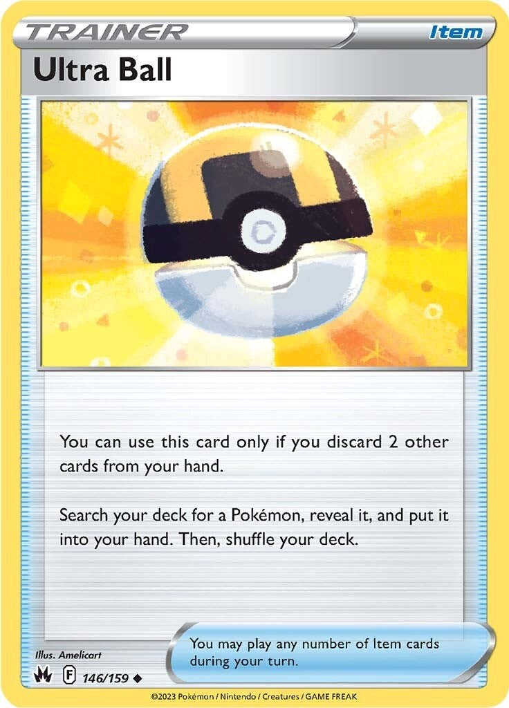 Ultra Ball 146  SWSH Crown Zenith - Uncommon