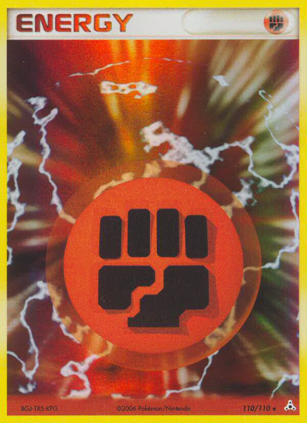 Fighting Energy 110  - Holofoil Holon Phantoms - Holo Rare