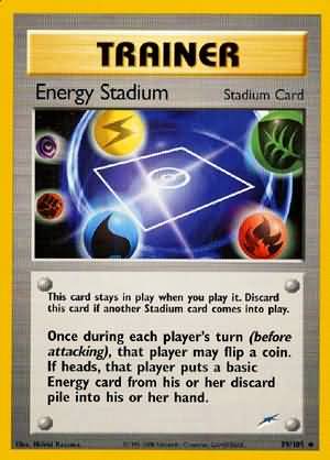 Energy Stadium 099  - Unlimited Neo Destiny - Uncommon