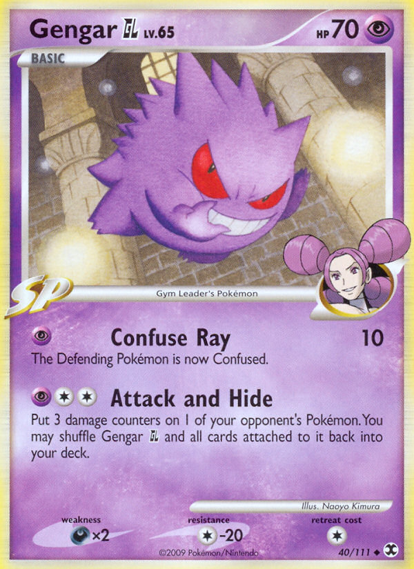 Gengar GL 040  Rising Rivals - Uncommon