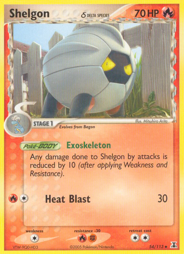 Shelgon 054/113  Delta Species - Uncommon