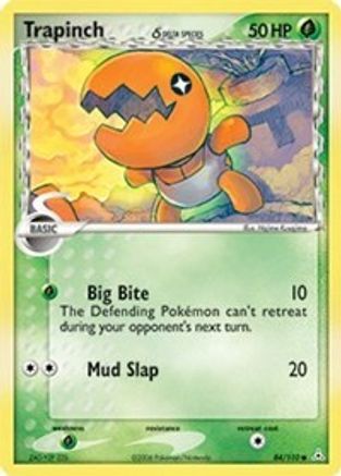 Trapinch (Delta Species) 084  - Reverse Holofoil Holon Phantoms - Common