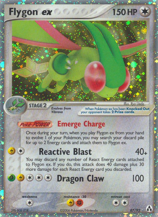 Flygon ex  - Holofoil Legend Maker - Ultra Rare