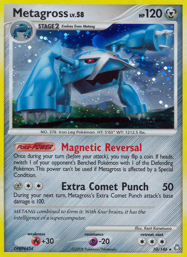 Metagross - 10/146 (DP Legends Awakened)/146  Deck Exclusives - Rare