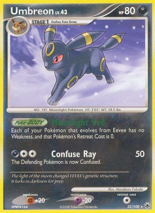 Umbreon  Majestic Dawn - Rare