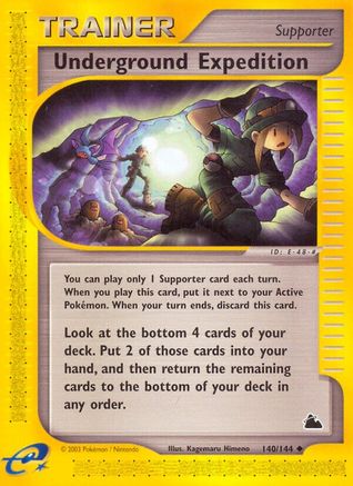 Underground Expedition  Skyridge - Uncommon