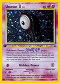 Unown [A] (14) 014  - Unlimited Holofoil Neo Discovery - Holo Rare