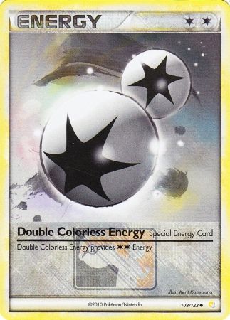 Double Colorless Energy 103/123  - Reverse Holofoil League & Championship Cards - Promo
