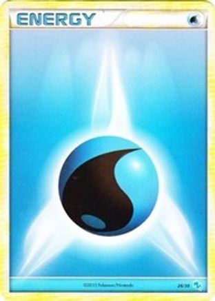 Water Energy (#3)  HGSS Trainer Kit Gyarados & Raichu - Common