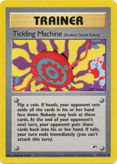 Tickling Machine 119  - Unlimited Gym Heroes - Uncommon