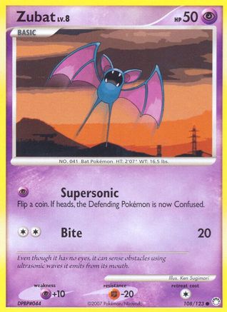 Zubat  Mysterious Treasures - Common