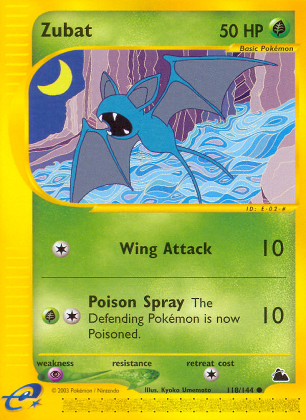 Zubat (118)  Skyridge - Common