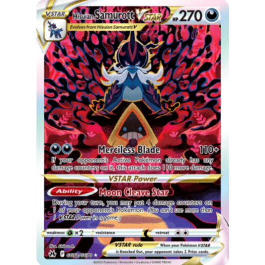 Hisuian Samurott VSTAR (GG52/GG70) [Sword & Shield: Crown Zenith]