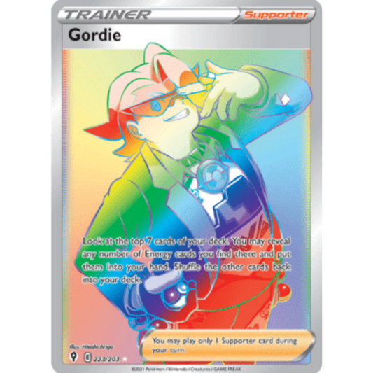 Gordie (223/203) [Sword & Shield: Evolving Skies]