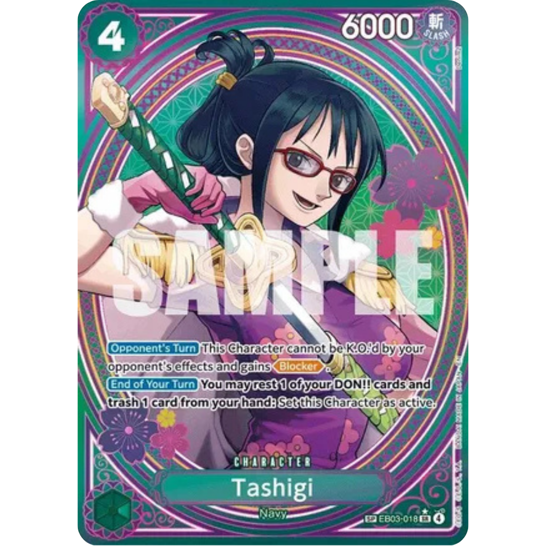Tashigi (SP) (EB03-018) - Extra Booster: One Piece Heroines Edition Foil