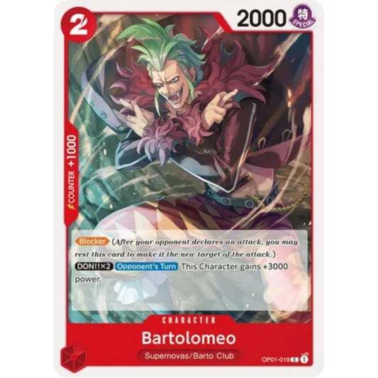 Bartolomeo (OP01-019) - Romance Dawn