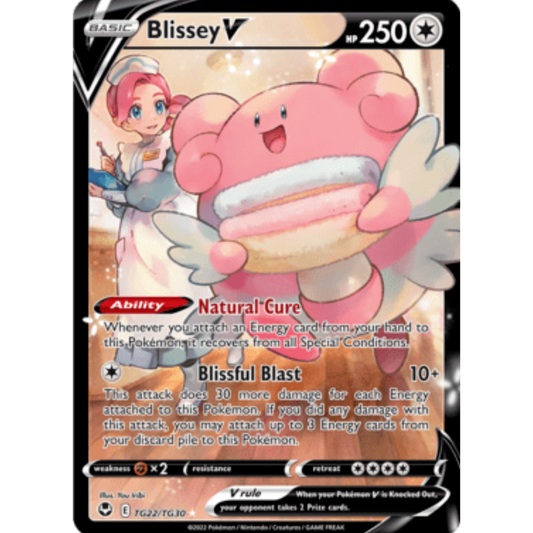 Blissey V (TG22/TG30) [Sword & Shield: Silver Tempest]