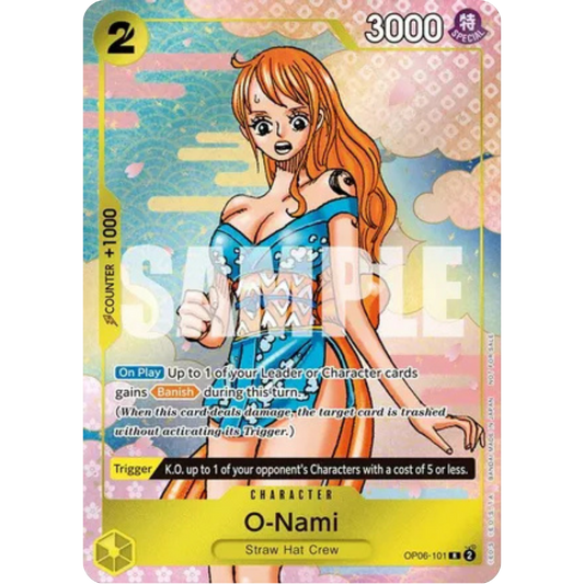 O-Nami (Event Pack Vol. 5) (OP06-101) - One Piece Promotion Cards Foil