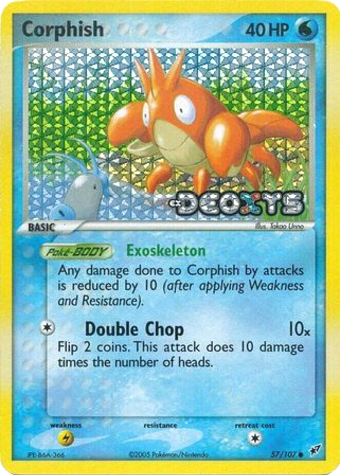 Corphish  - Reverse Holofoil Deoxys - Common