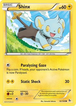 Shinx 032  XY  Flashfire - Common