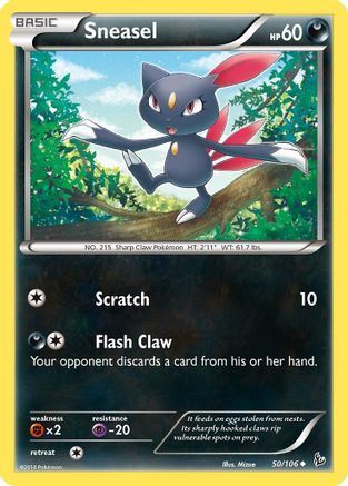 Sneasel (50) 050  XY  Flashfire - Uncommon