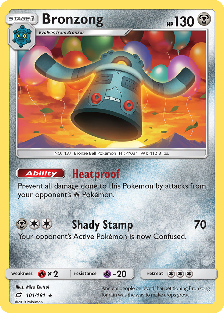Bronzong  SM  Team Up - Rare