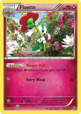 Floette (64) 064  XY  Flashfire - Rare