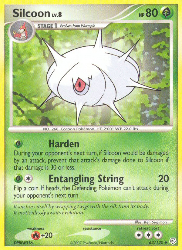 Silcoon  Diamond and Pearl - Uncommon