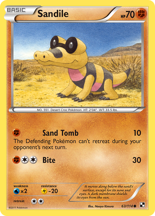 Sandile  Black and White - Common