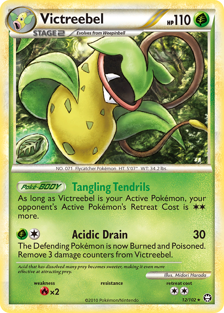 Victreebel  - Holofoil Triumphant - Holo Rare